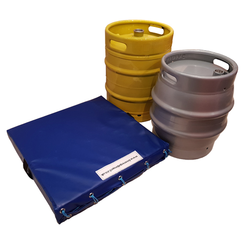 Warehouse Drop Mat for Beer Kegs and Casks 600mm x 600mm x 100mm